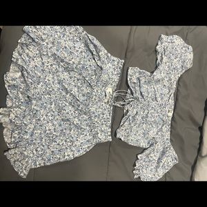 •2 piece outfit for summer •very comfortable • worn twice (maybe if that)
